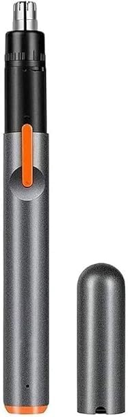 Whnlsryy Mini Ear Nose Hair Trimmer, Portable Ear and Nose Hair Trimmer for Men and Women, USB Rechargeable, Black