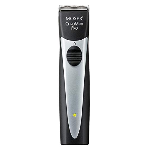 MOSER ChroMini Pro 1591 Black Professional Cordless Hair Trimmer 100-240V