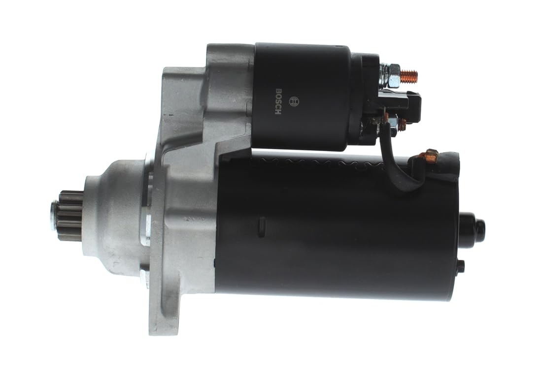 Bosch SR0408N Premium 100% New Starter - Compatible with Select Volkswagen Beetle, Cabrio, Golf, Jetta, Passat