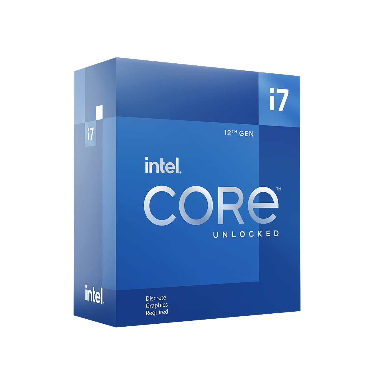 Intel® Core™ i7-12700KF, 12-Core Desktop Processor (8P+4E) up to 5.0GHz, LGA1700 125W 600 Series Chipset