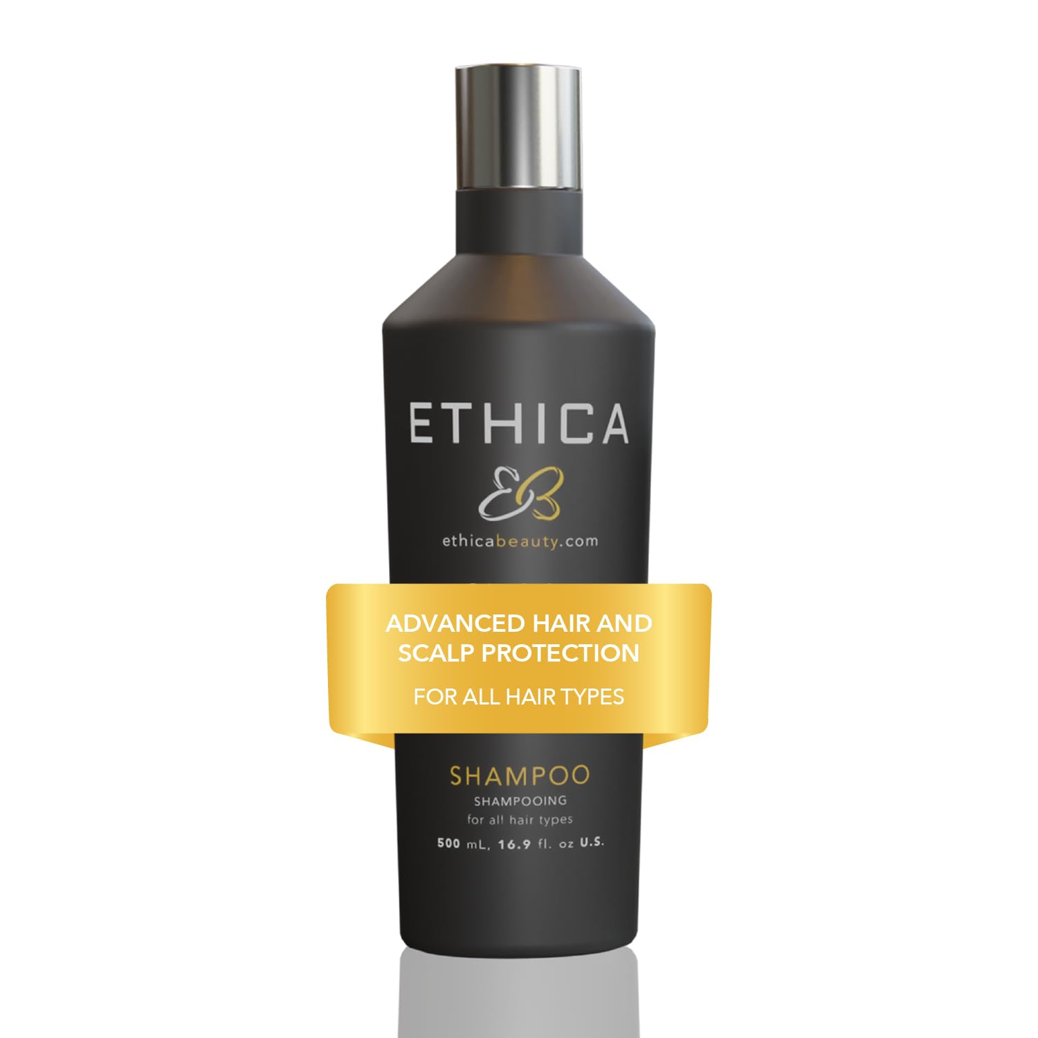Professional Shampoo. Clarifying, Volumizing, & Hydrating. Promotes Strong Healthy Hair, Scalp Health, and Hair Growth, 16.9 oz