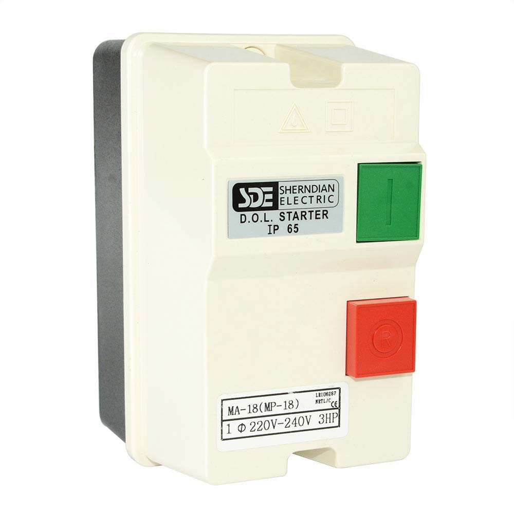 Big Horn 18823 1-Phase, 220-240-Volt, 3-HP, 18-26-Amp Magnetic Switch - CSA Approved