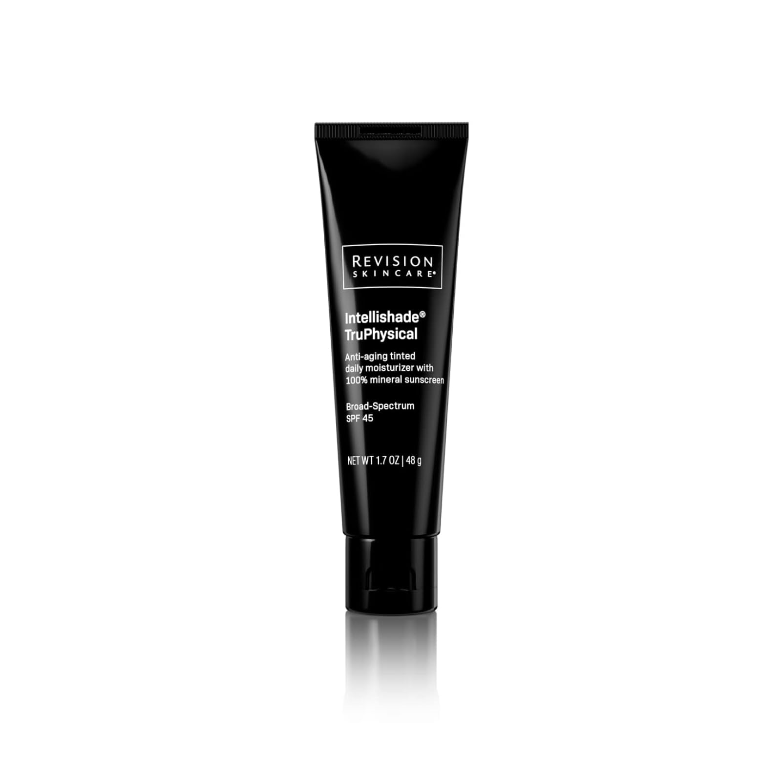 Revision Skincare Intellishade TruPhysical, Anti Aging Tinted Daily Moisturizer with SPF, Brightening and Protecting with Peptides and Antioxidants, 1.7 oz
