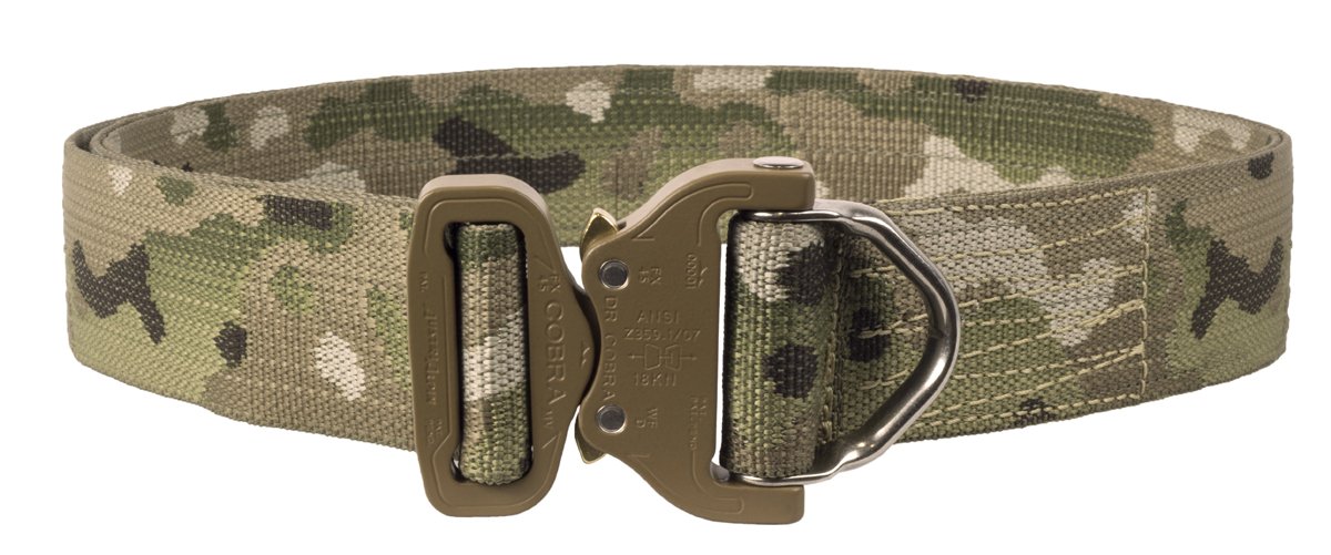 Elite Survival Systems Cobra Rigger's Belt with D Ring Buckle (Multicam, Extra Large)