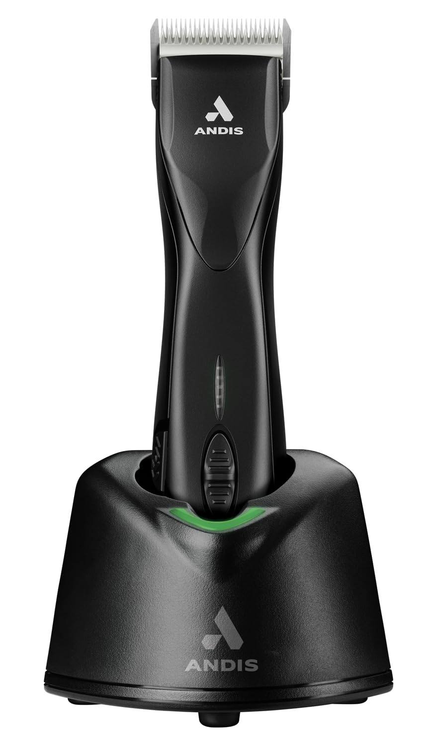 Andis 79170 Pulse Zr II 5-Speed Detachable Blade Clipper, Cordless Animal/Dog Grooming, Removable Lithium Ion Battery, LED Charge Light, Black