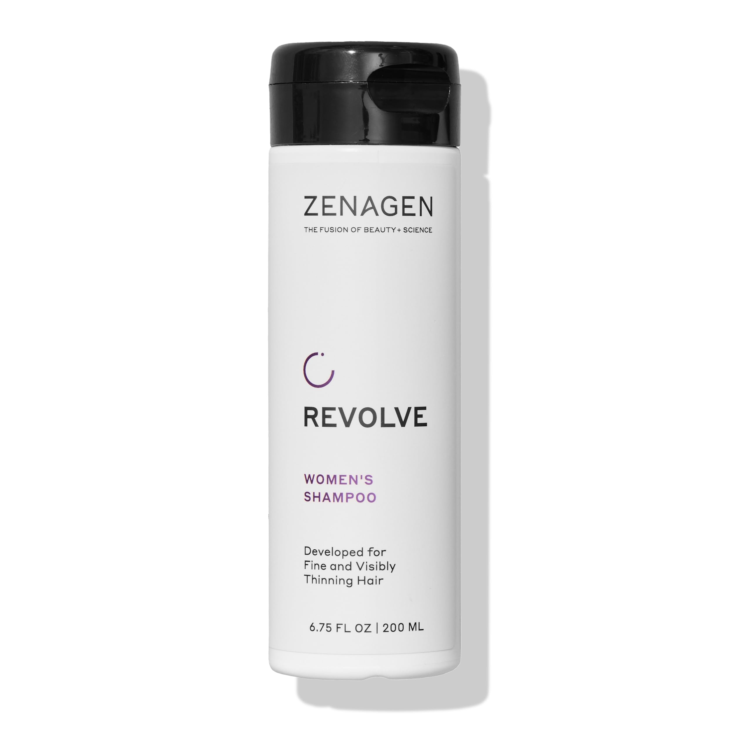 ZENAGEN Revolve Women's Thickening Shampoo | Supports Appearance of Fuller, Healthier-Looking Hair, Developed for Fine & Visibly Thinning Hair, Plant-Based, Color-Safe, Vegan, All Hair Types, 6.75 oz