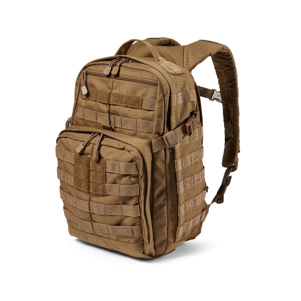 5.11 Tactical Backpack – Rush 12 2.0 – Military Molle Pack, CCW with Multiple Compartments, 24 Liter, Small, Style 56561, Kangaroo