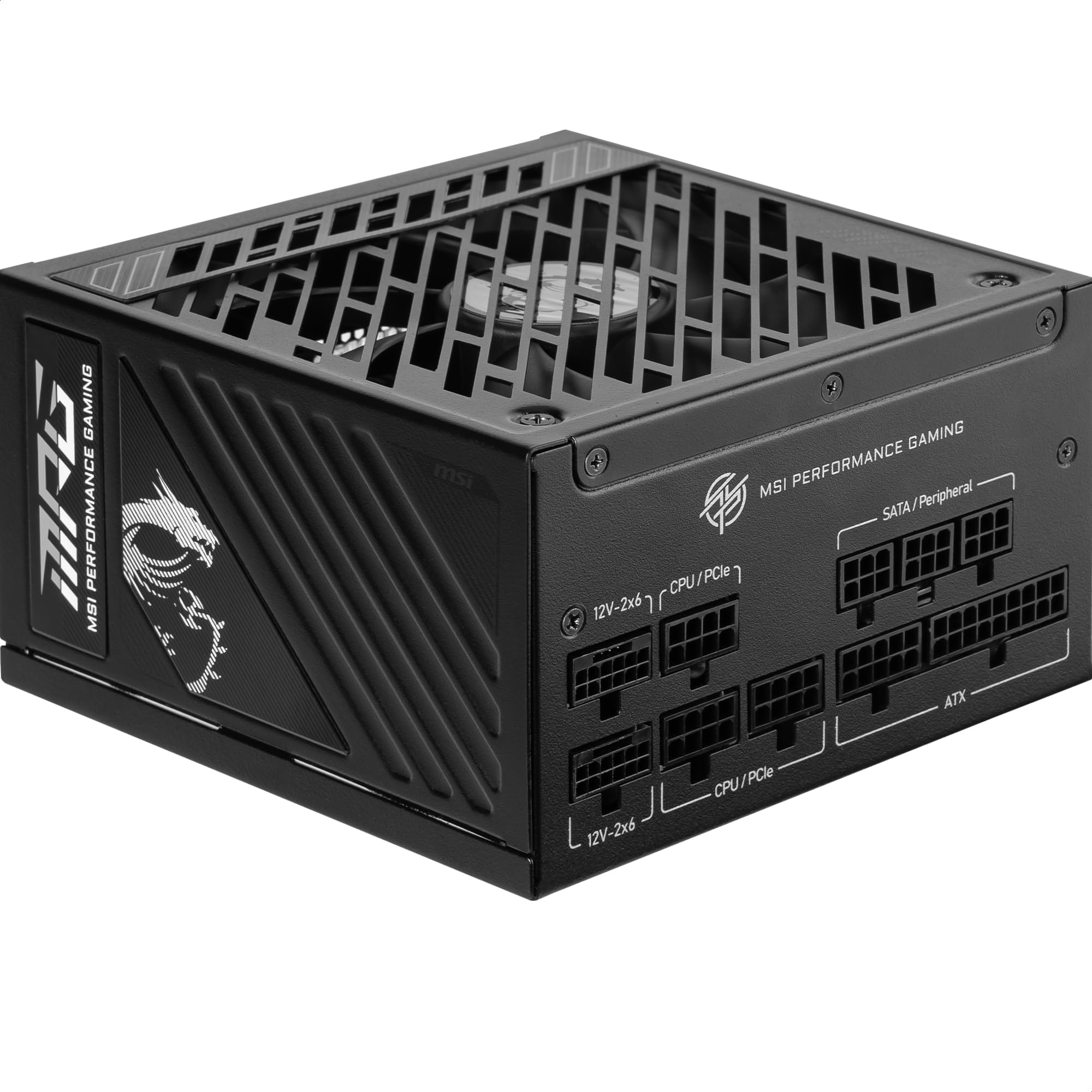 MSI MPG A1000GS PCIE5 ATX 3.1 Gaming Power Supply - Full Modular - 80 Plus Gold Certified 1000W - 100% Japanese 105°C Capacitors - ATX PSU - 10 Year Warranty