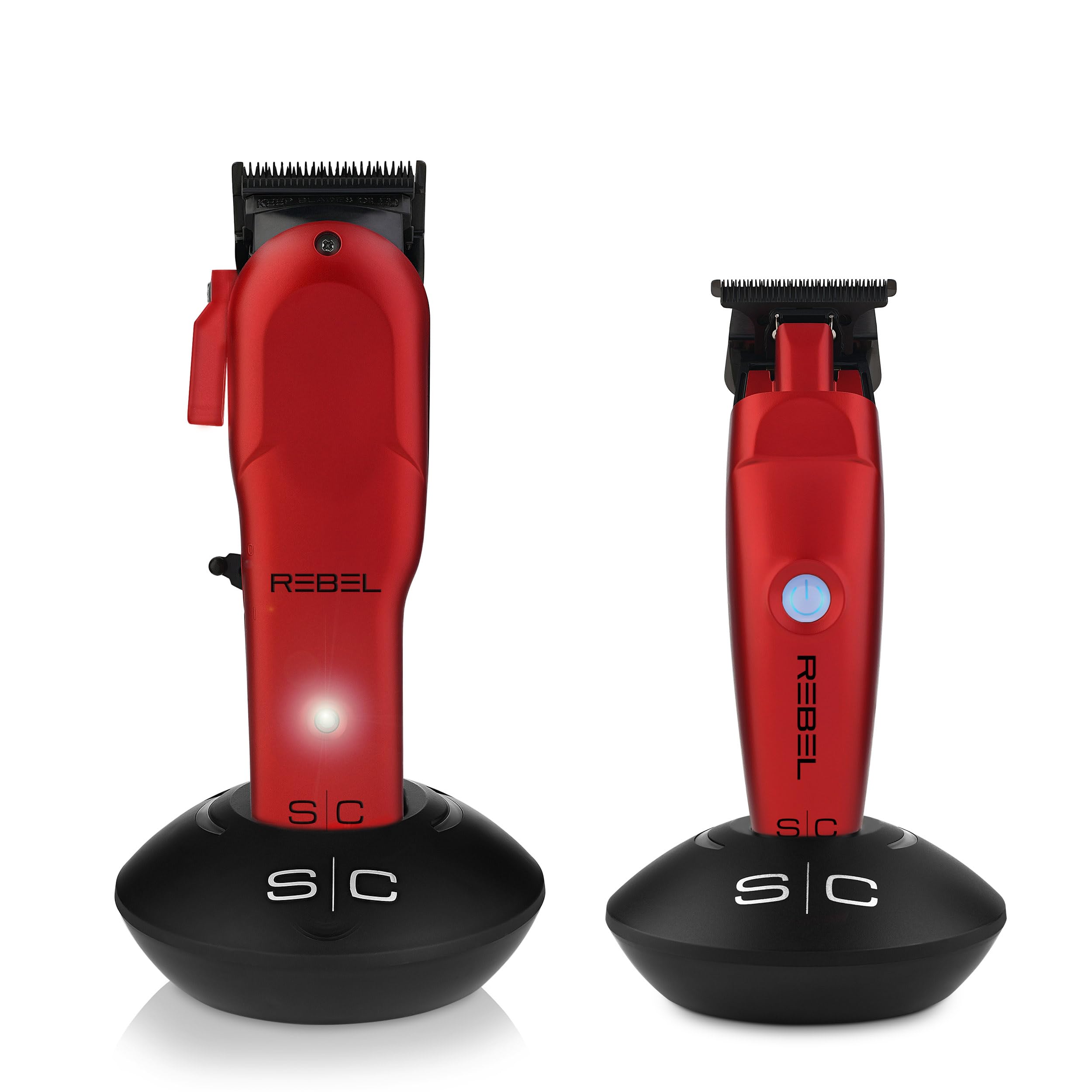 Stylecraft Rebel Professional Modular Cordless Hair Clipper and Trimmer with Super-Torque Motor Combo Set