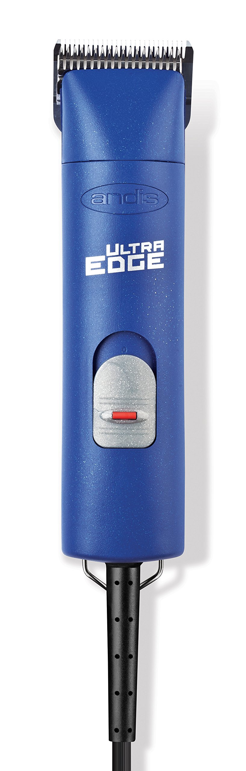Andis – 23275, Ultra Edge Detachable Blade Clipper - Super 2-Speed Rotary Motor with Minimal Noise, 3400-4400 Strokes per Minute, Includes 14-Inch Heavy-Duty Cord – for Dogs, Coats & Breeds, Blue
