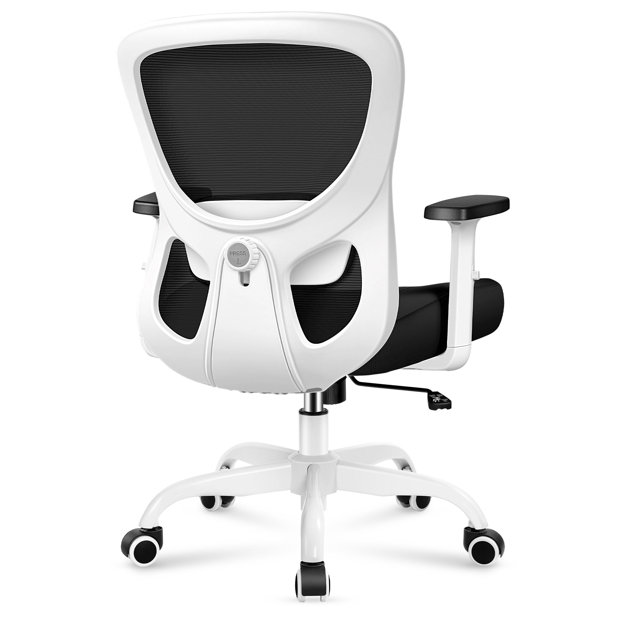 Razzor Office Chair Ergonomic Desk Chair with Adjustable Lumbar Support, Swivel Comfy Computer Chair Heavy Duty Executive Chair for Home Office