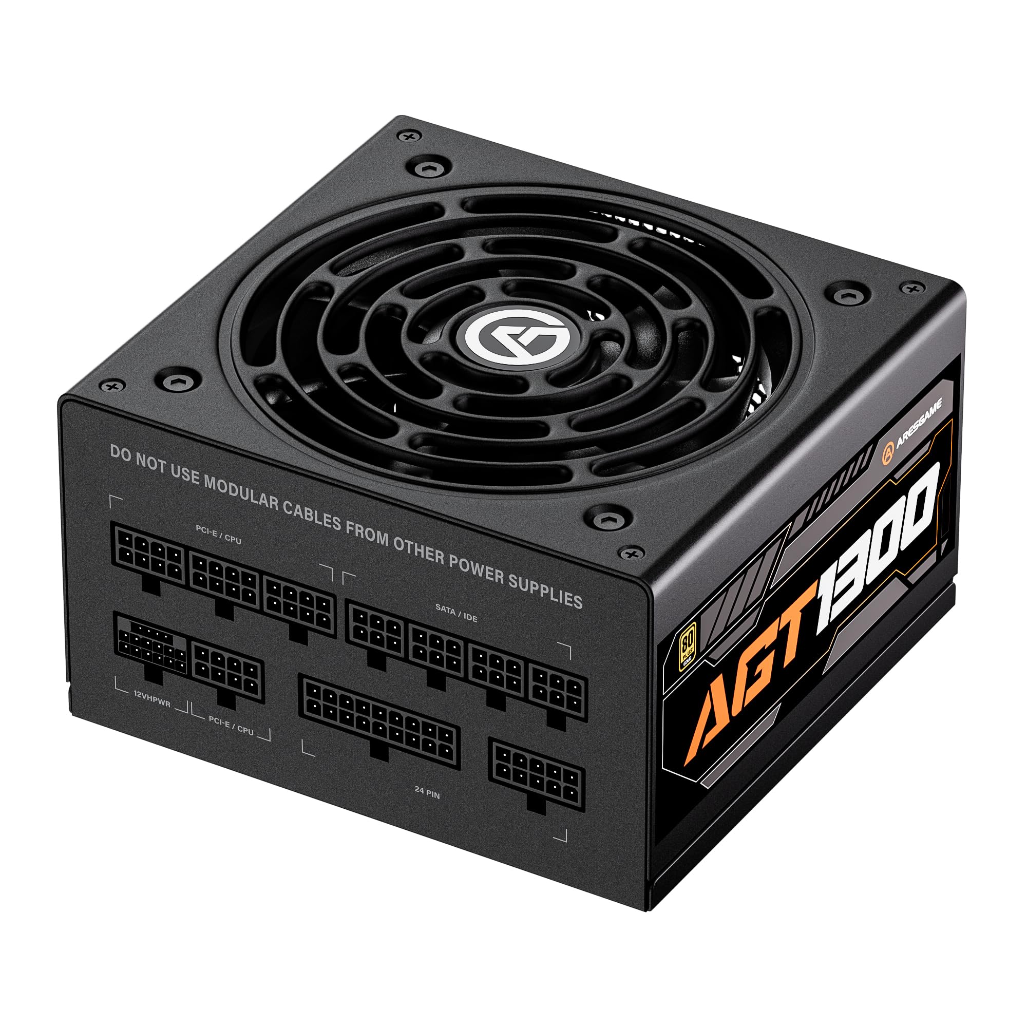 ARESGAME 1300W ATX 3.0 PCIE 5.0 Power Supply, 80 Plus Gold Certified, Fully Modular, 10 Year Warranty
