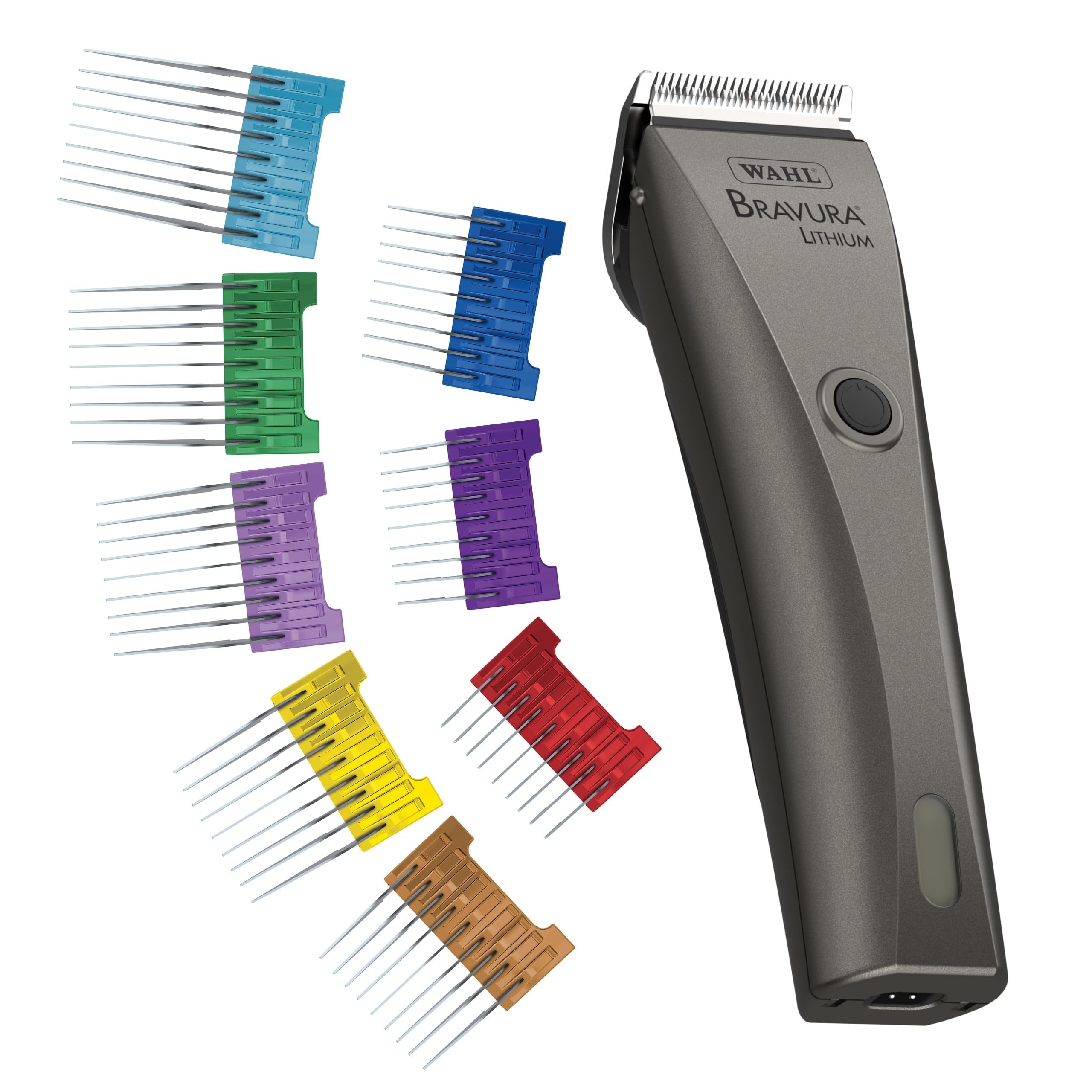 Wahl Professional Animal Bravura Gunmetal with Stainless Steel Guide Comb Set